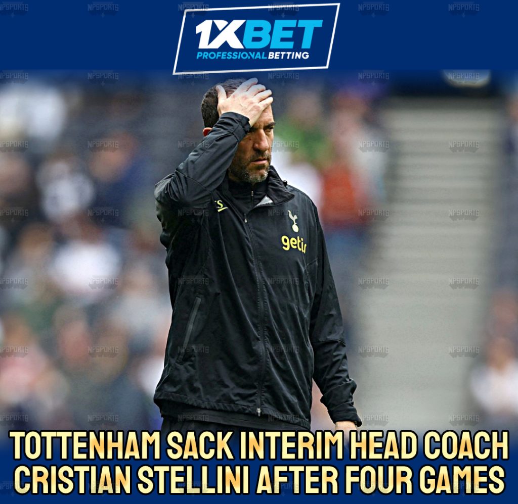 Cristian Stellini sacked by Spurs