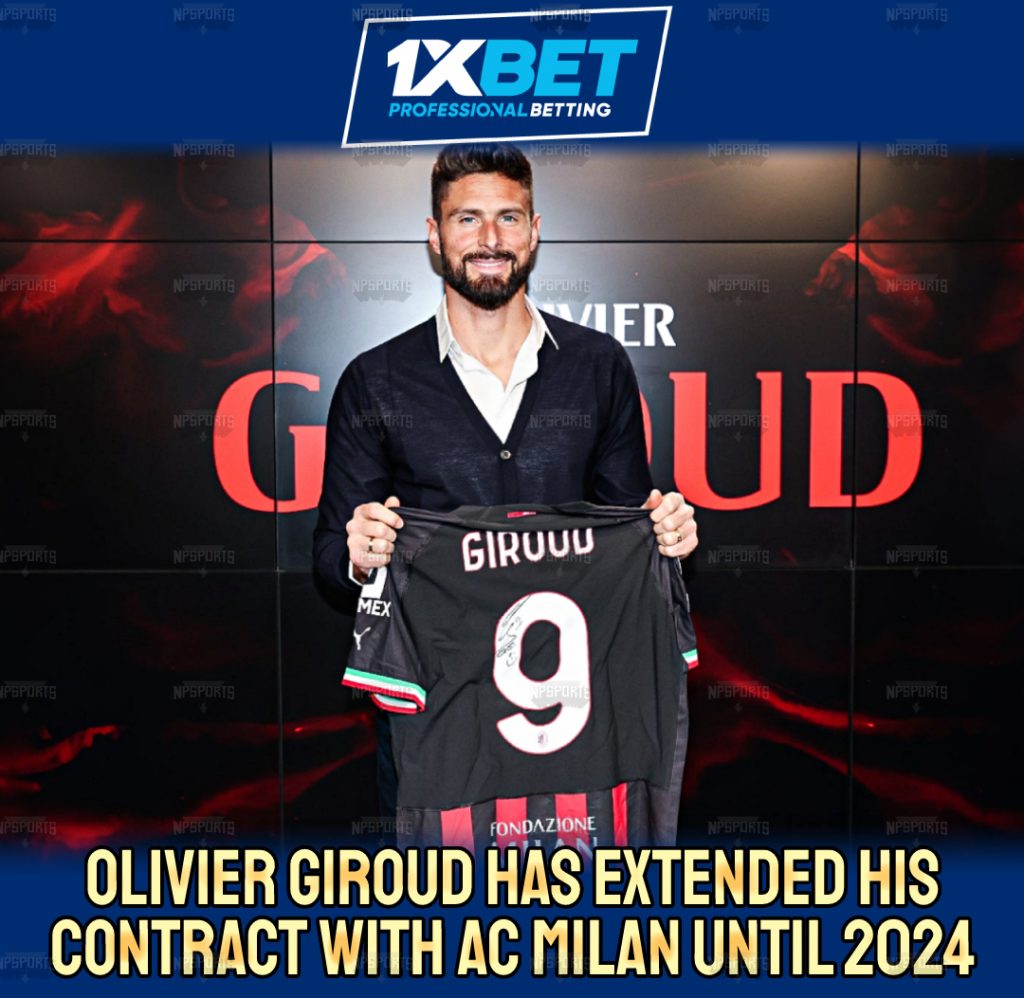 Olivier Giroud is staying at Milan