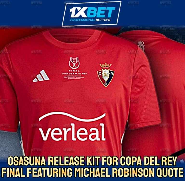 Osasuna release kit of Copa Del Rey Final