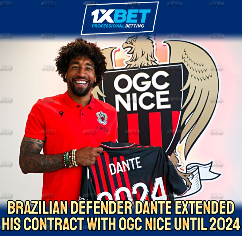 Dante extends with OGC Nice until 2024
