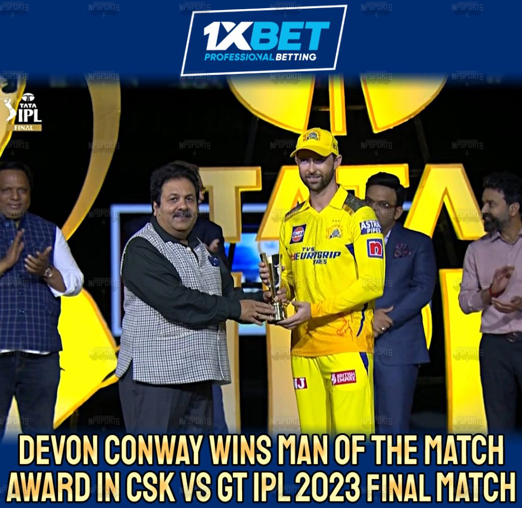 Devon Conway is the MVP of CSK vs GT IPL 2023 final