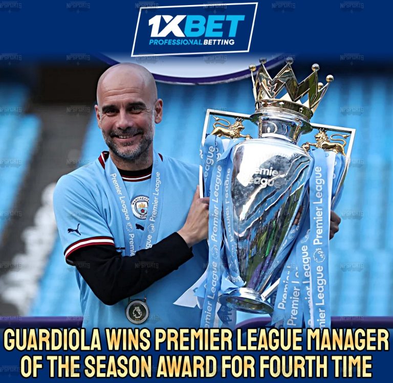 Pep Guardiola is the Manager of the Season 2022/23