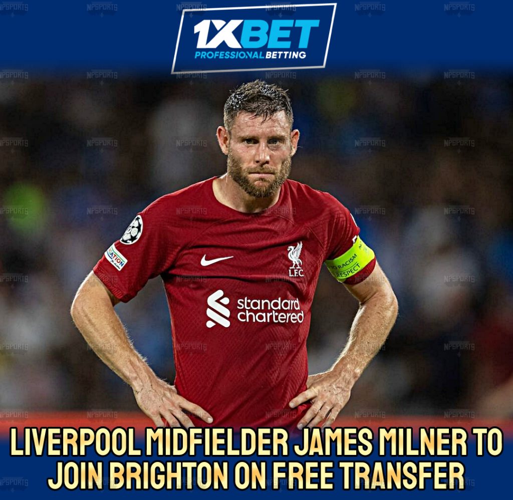 James Milner to leave Liverpool for Brighton