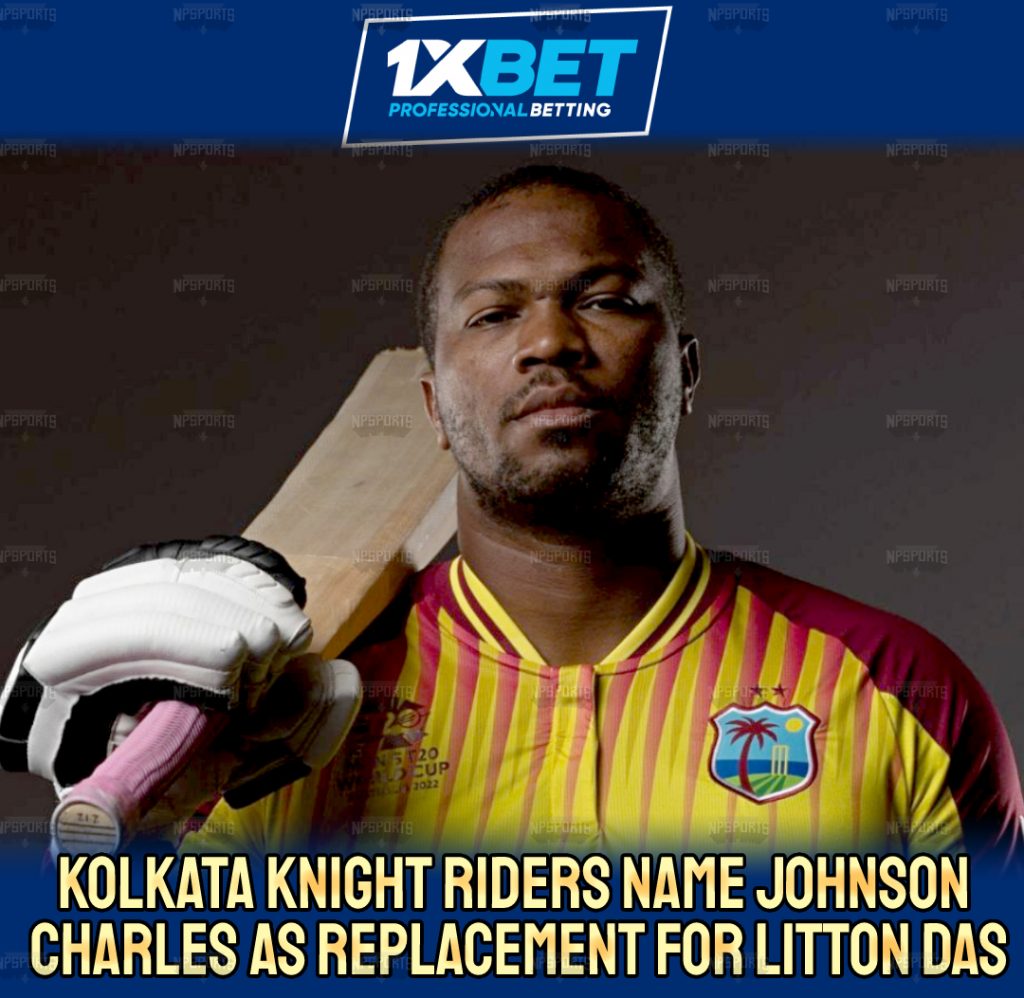 Kolkata Knight Riders brought Johnson Charles