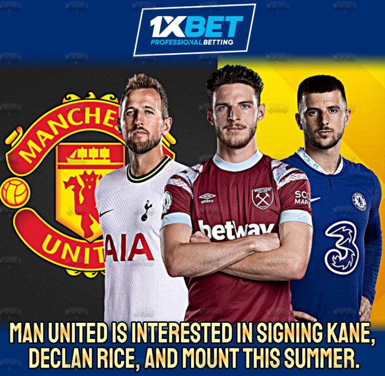 The Red Devils want to sign Kane, Mount and Rice