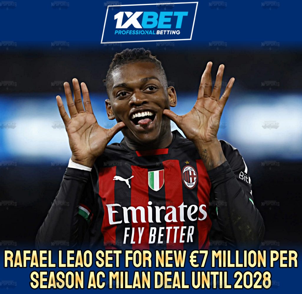Rafael Leao to sign new Contract with AC Milan