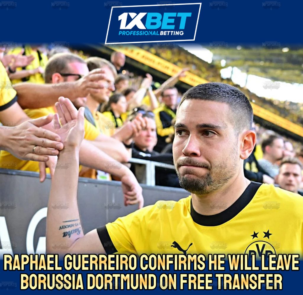Raphael Guerreiro to leave Borussia Dortmund