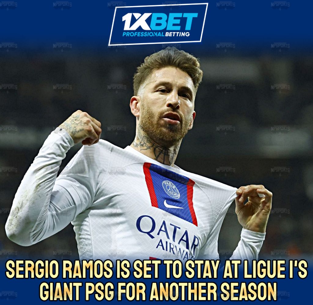 Sergio Ramos likely to stay at PSG Next Season