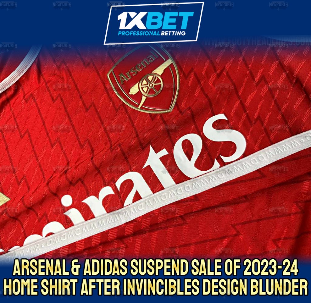 Arsenal and adidas discontinued new KIT