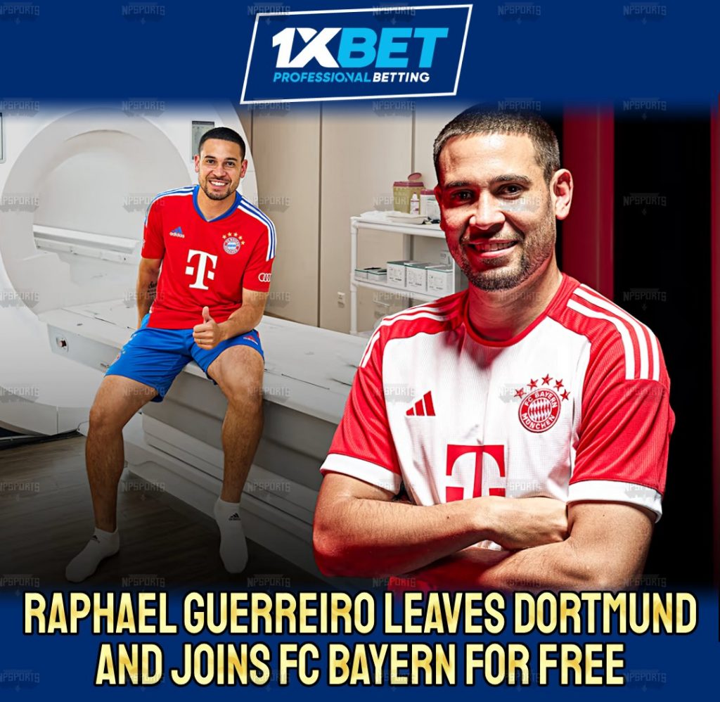 Raphael Guerreiro joins Bayern Munich on a free transfer 