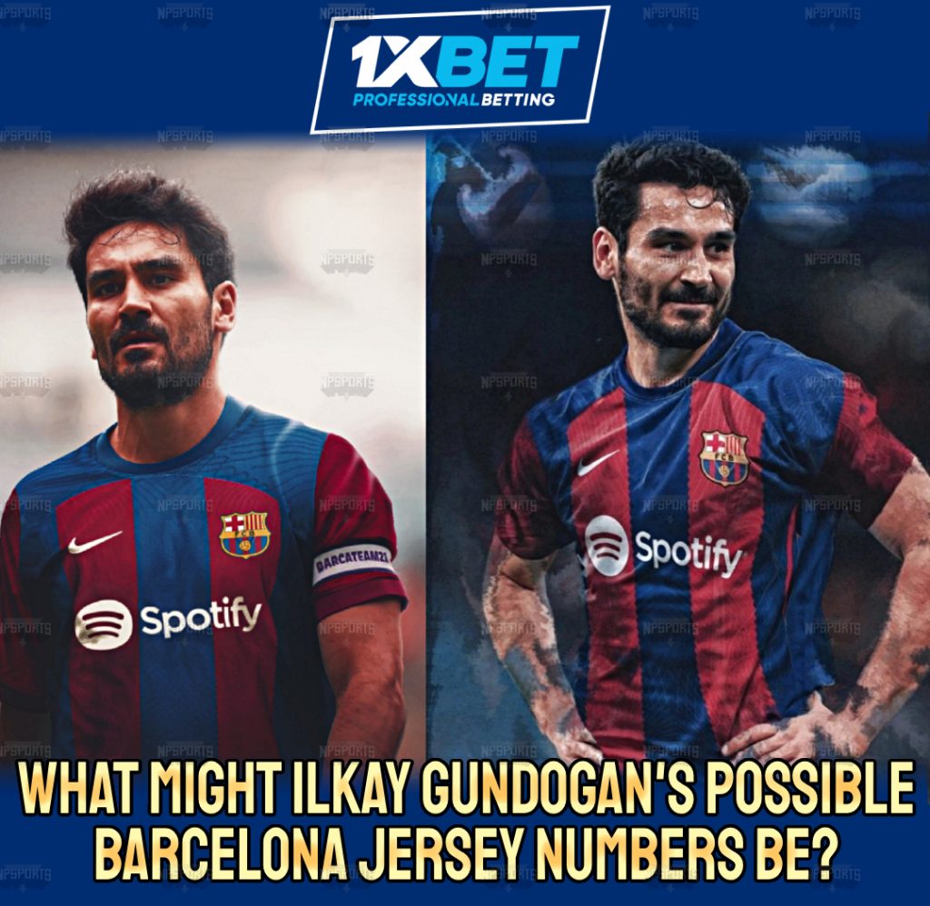 What will Ilkay Gundogan's jersey number be at Barcelona?
