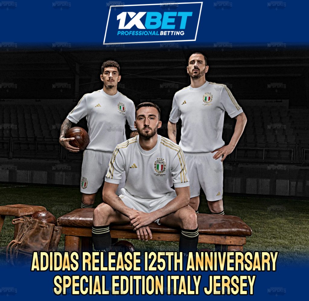 adidas release 125th anniversary special edition Italy jersey