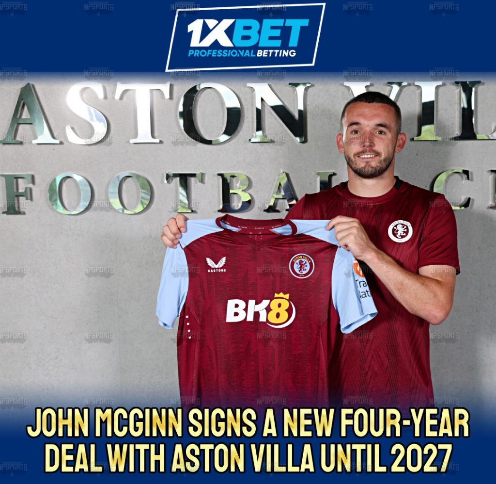 John McGinn signs new long term Aston Villa contract
