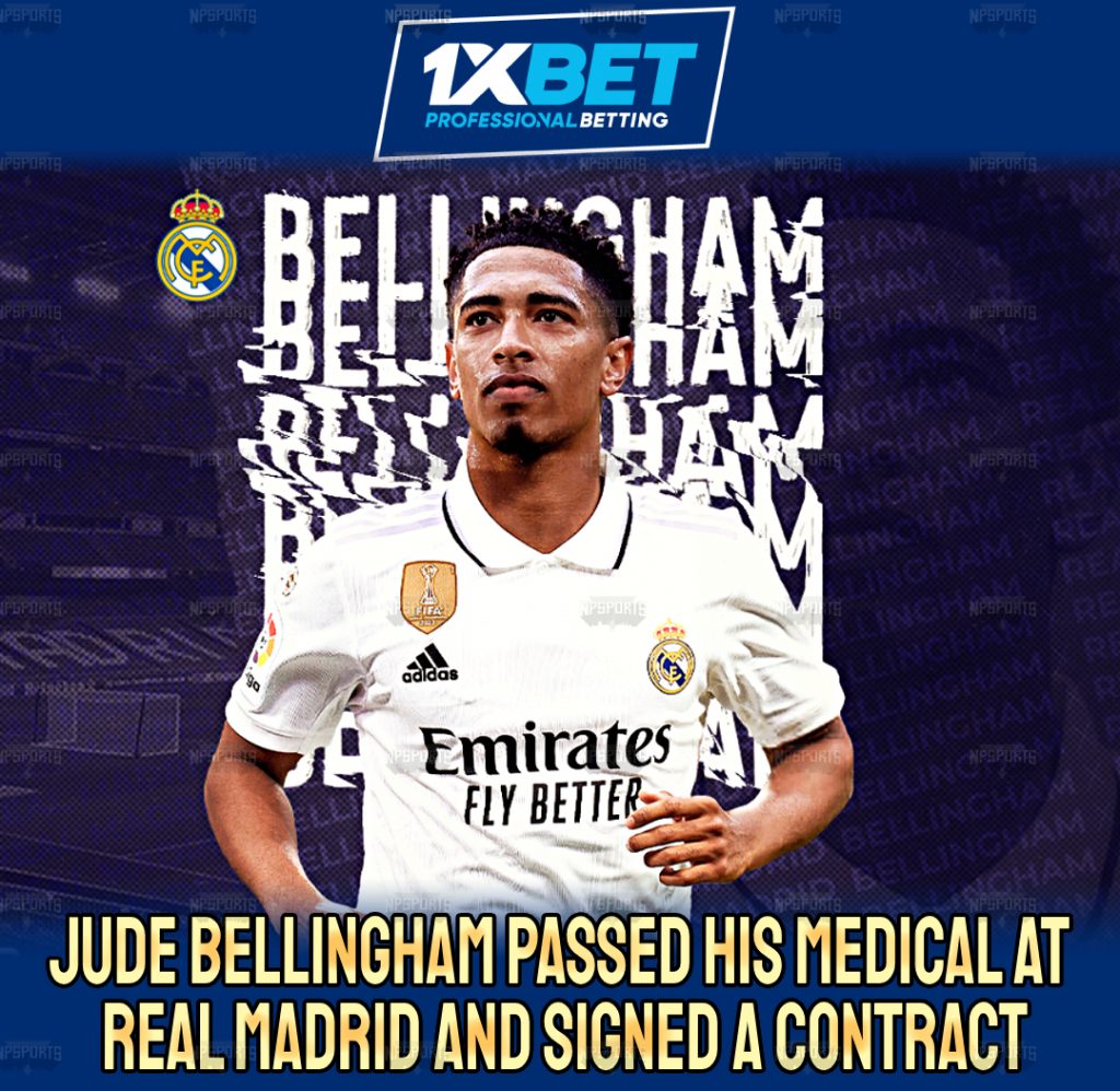 Jude Bellingham passed the Real Madrid medical exam