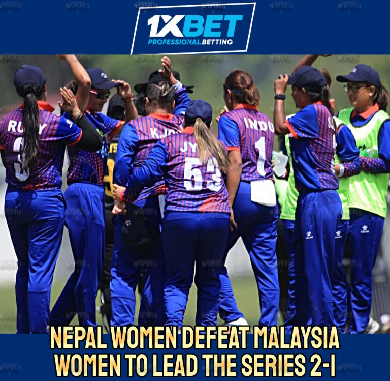 Nepal Women defeat Malaysia Women to lead the Series
