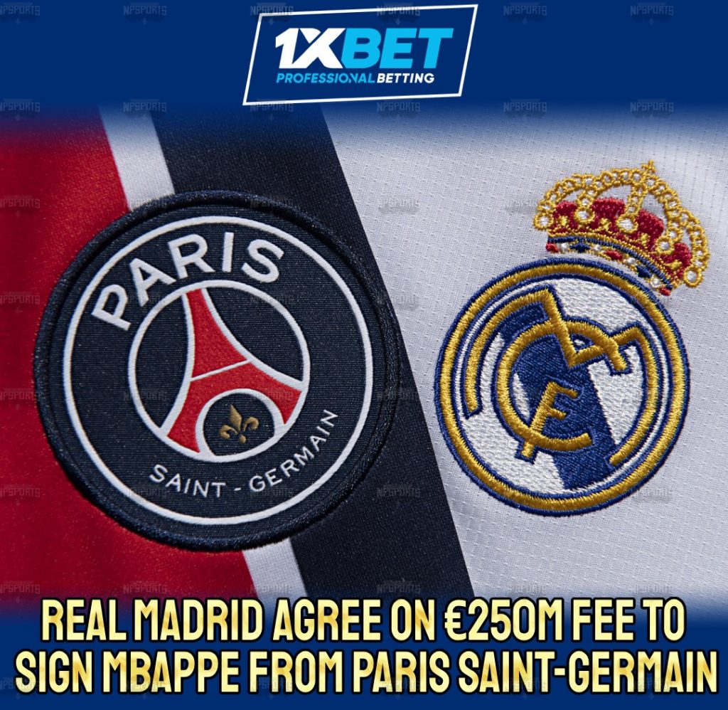 Real Madrid agreed to sign Kylian Mbappe from PSG