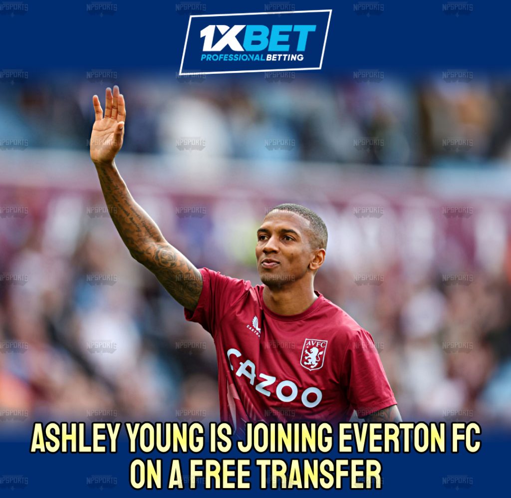 Ashley Young to continue his career at Everton