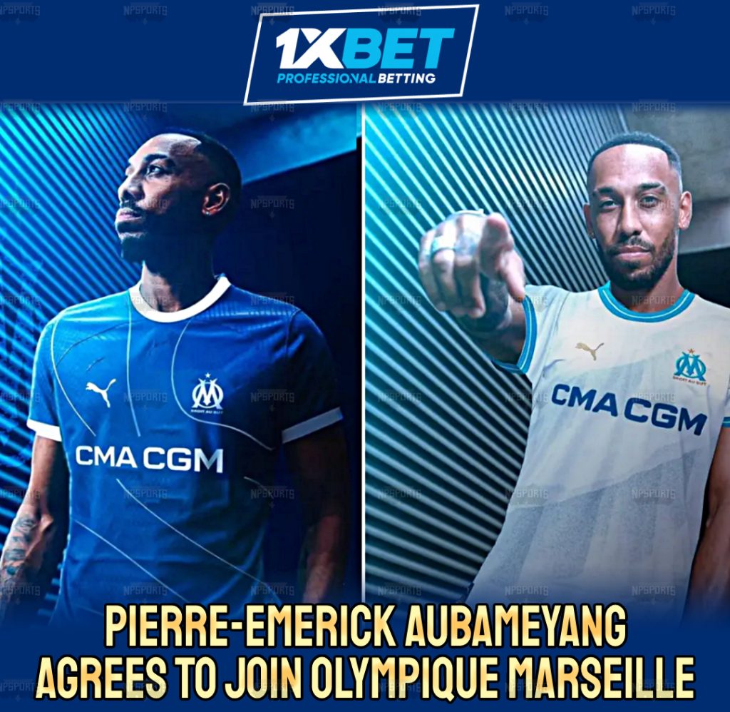 Pierre-Emerick Aubameyang has agreed to join Marseille