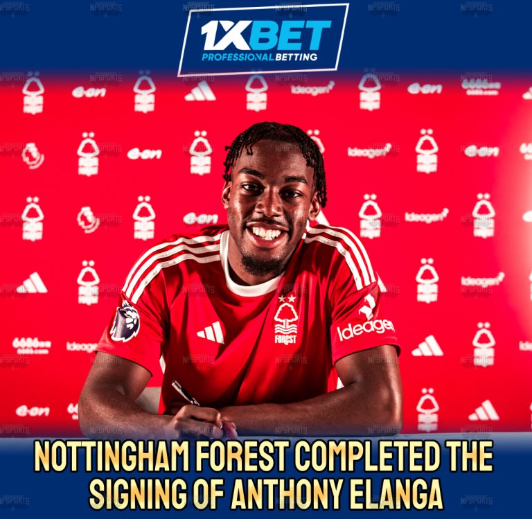 Nottingham Forest has signed Anthony Elanga