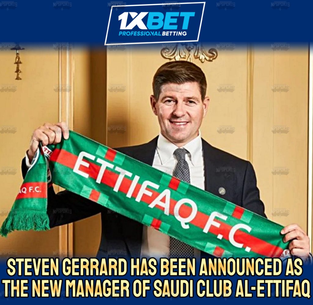 Steven Gerrard named manager of Al-Ettifaq
