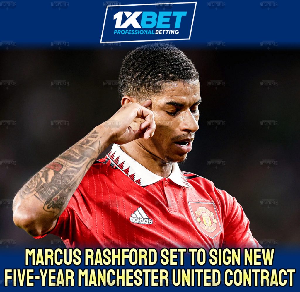 Rashford set to sign new Five-Year-Deal with the Red Devils