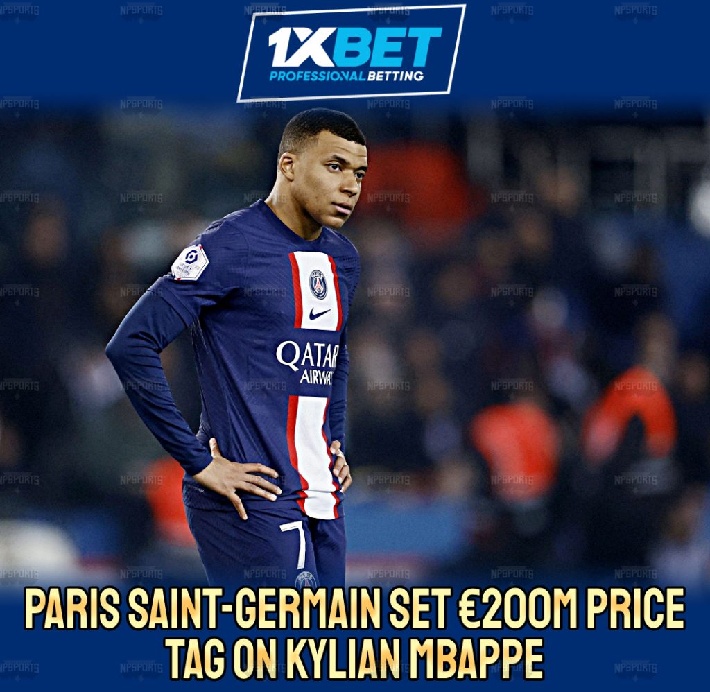 Kylian Mbappe: PSG slaps €200 million for the French Star