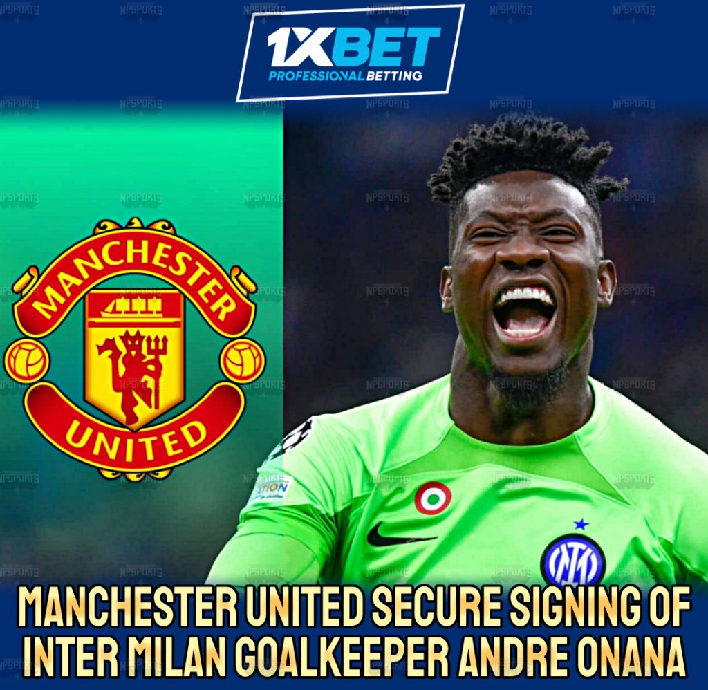 Andre Onana is set to join Manchester United very soon