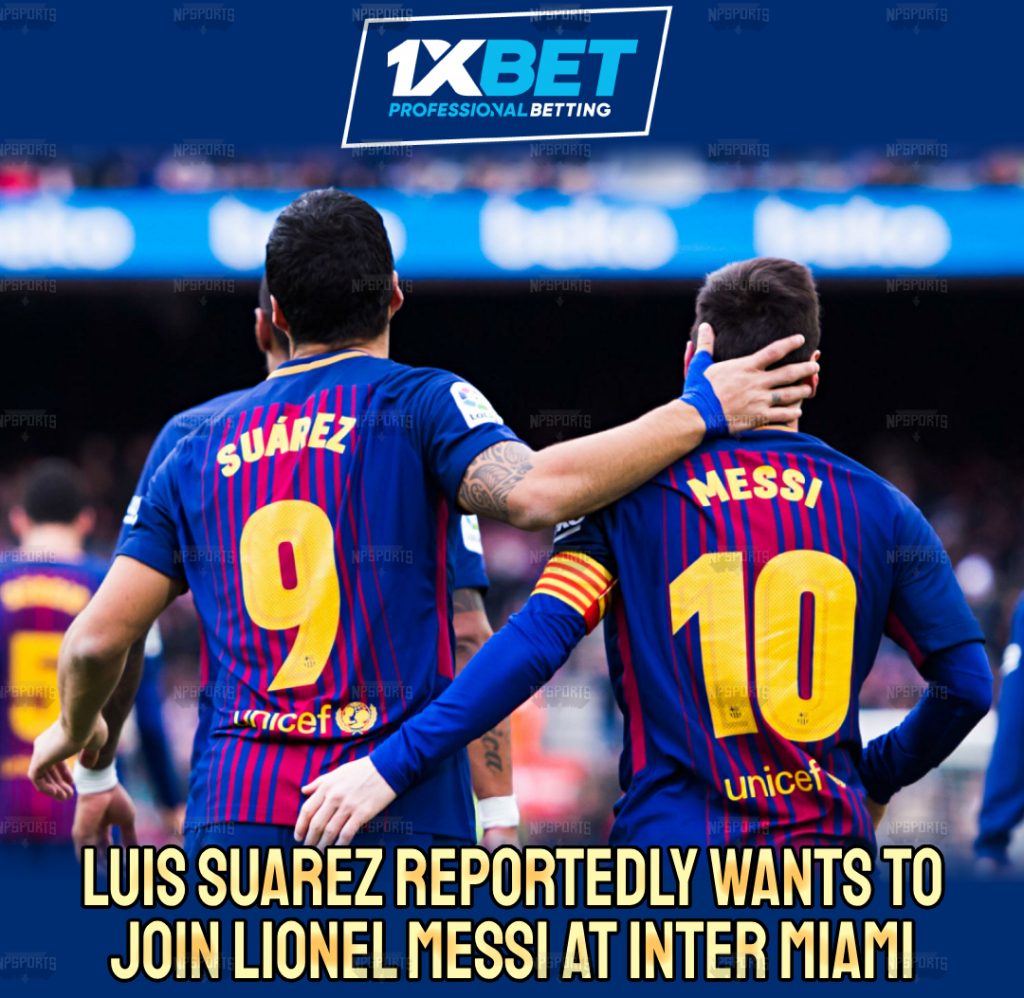 Luis Suarez to join Lionel Messi at Miami?