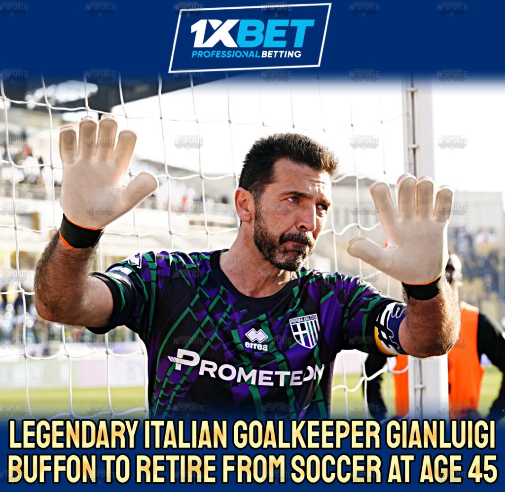 Gianluigi Buffon set to retire from football at age of 45