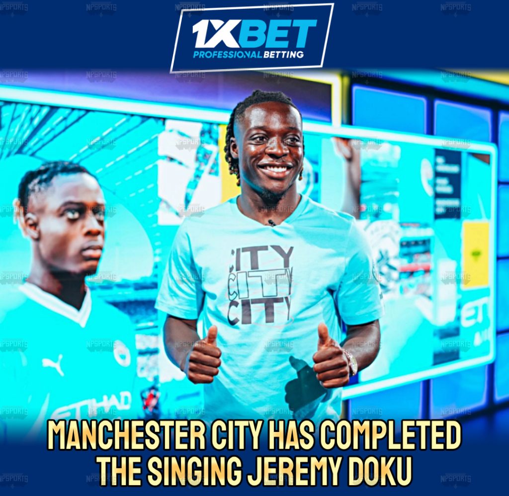 Jérémy Doku has joined Manchester City