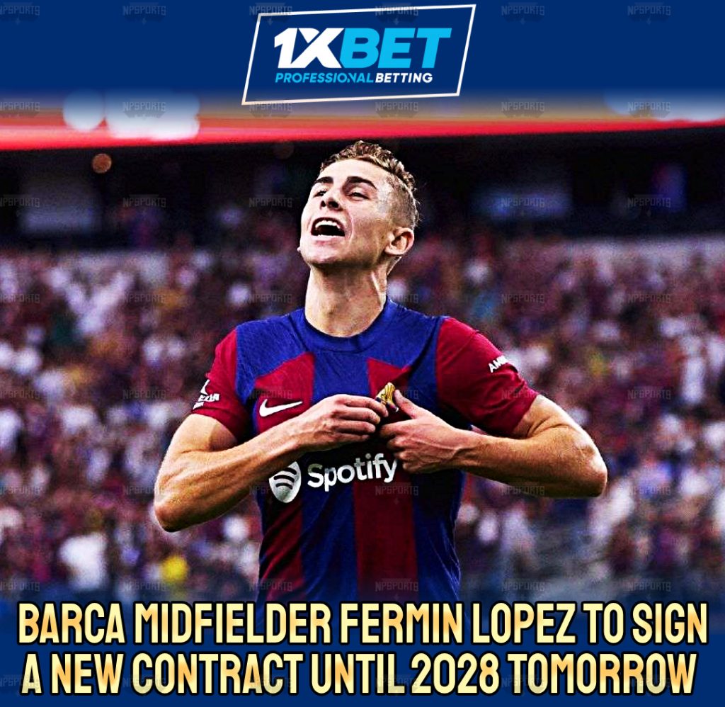 Fermin Lopez to sign new contract with Barcelona until 2028 