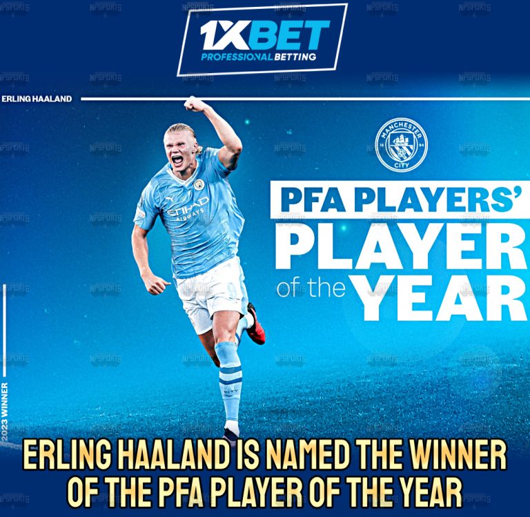 Erling Haaland is the PFA Player of the year