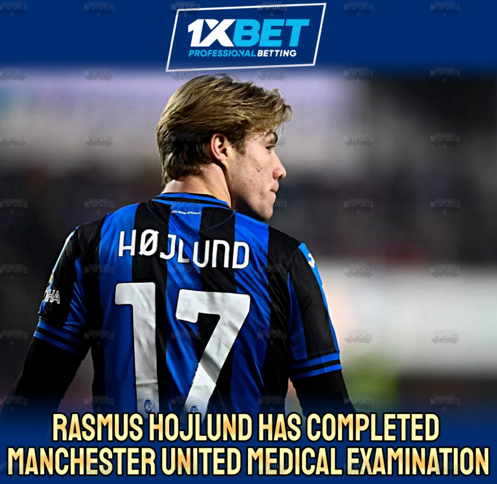 Rasmus Hojlund passes Manchester United examination