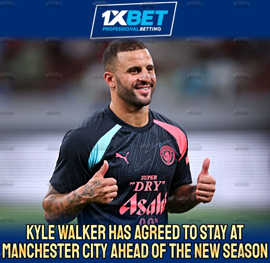 Kyle Walker agrees to STAY at Manchester City