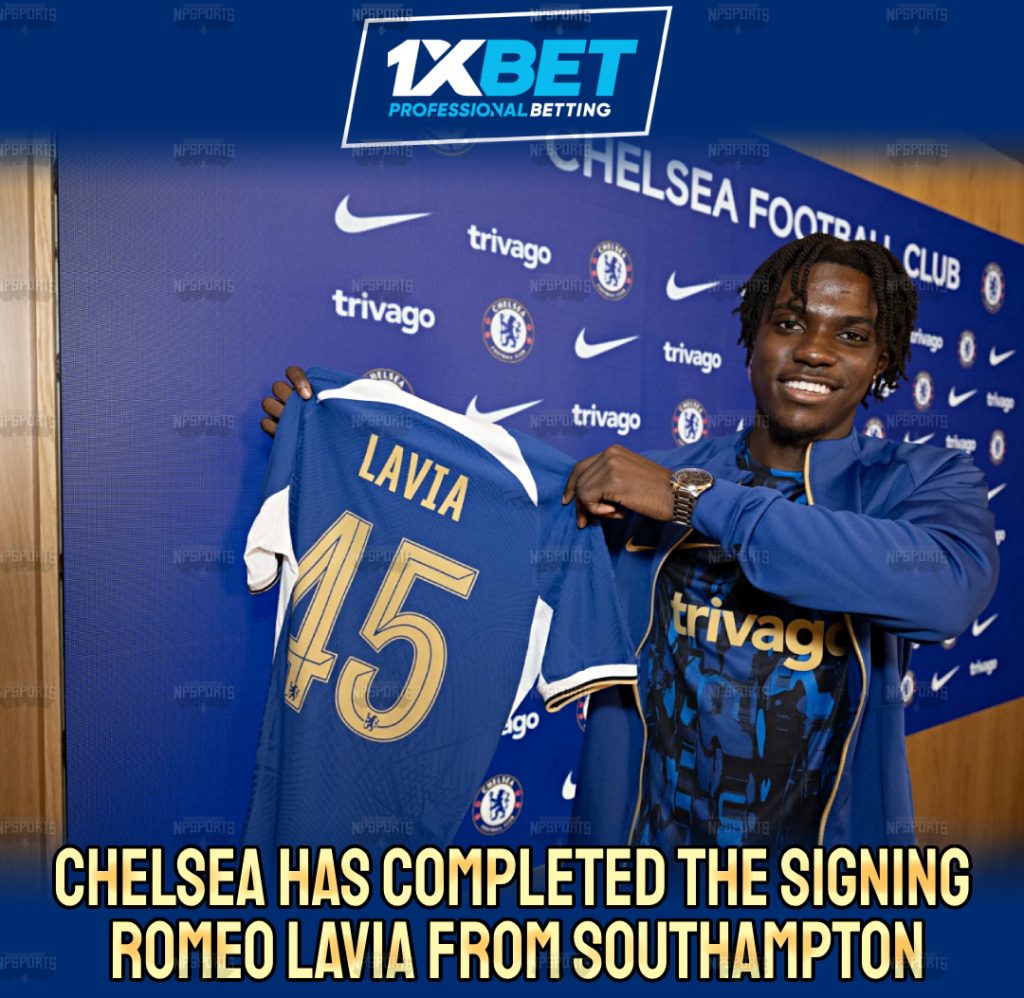 Lavia completes Chelsea FC move
