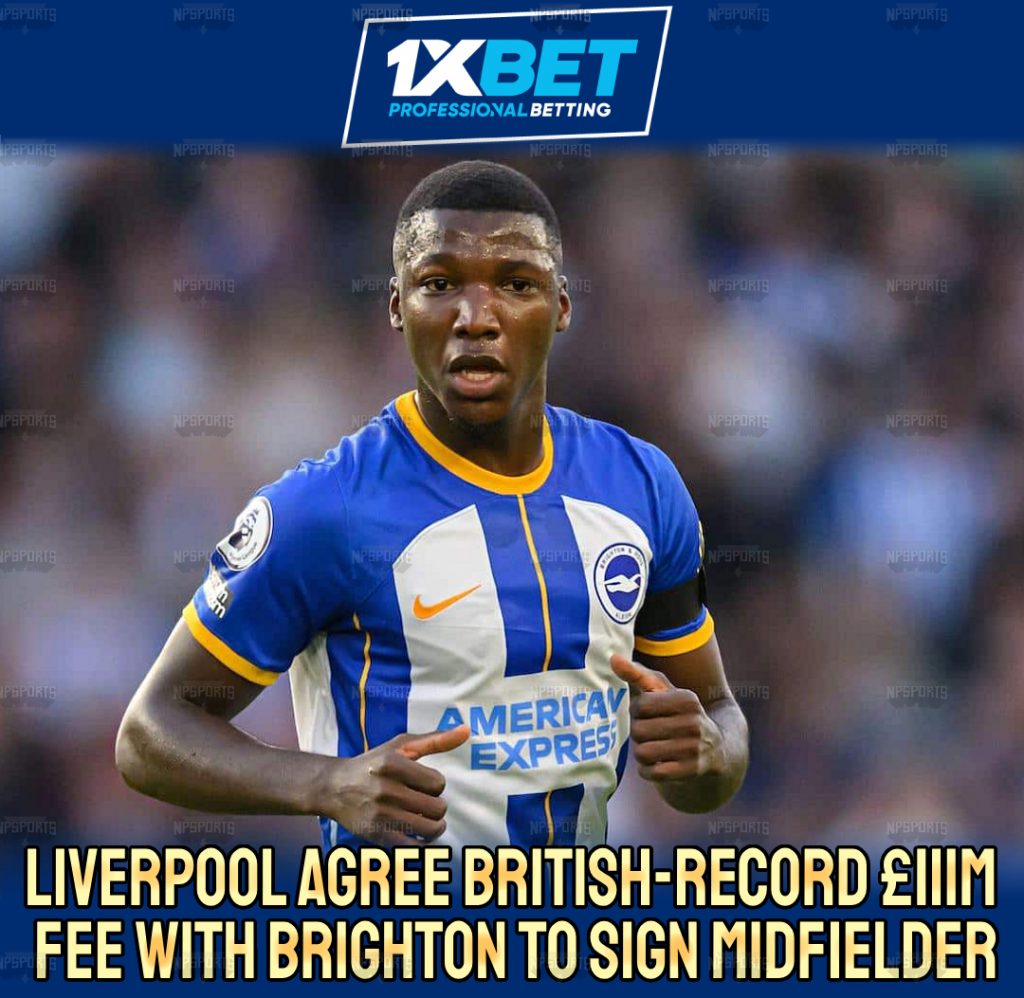 Moises Caicedo Transfer : Liverpool and Brighton agreed deal 