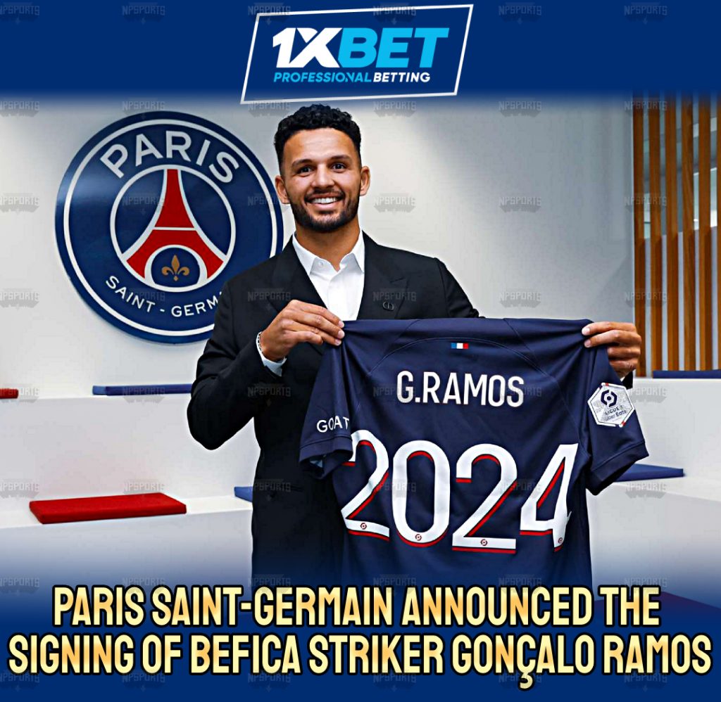 PSG announces the signing of Gonçalo Ramos