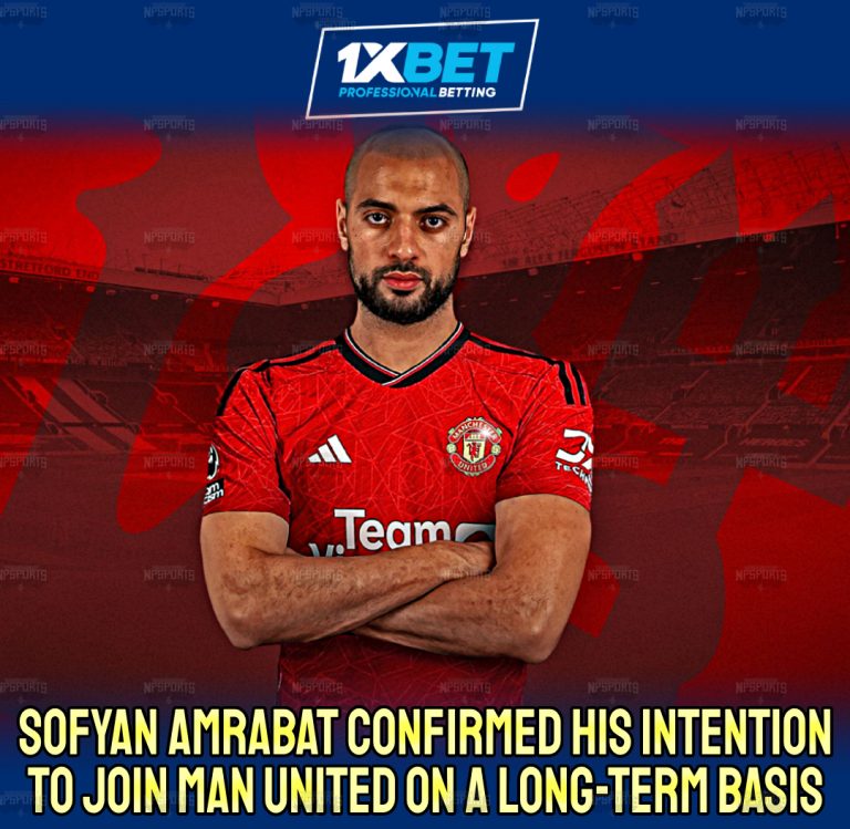 Sofyan Amrabat wants to stay at Man United Permanently
