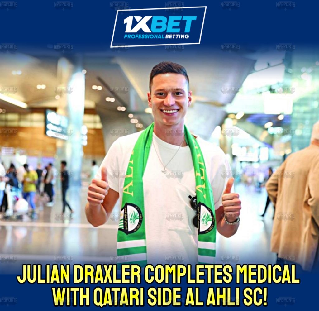 Draxler completes AL Ahli SC medical 