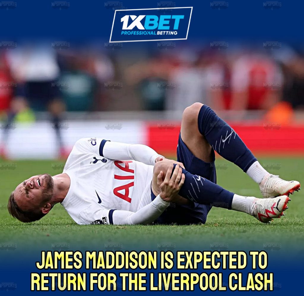 James Maddison set to return ahead of Liverpool Clash