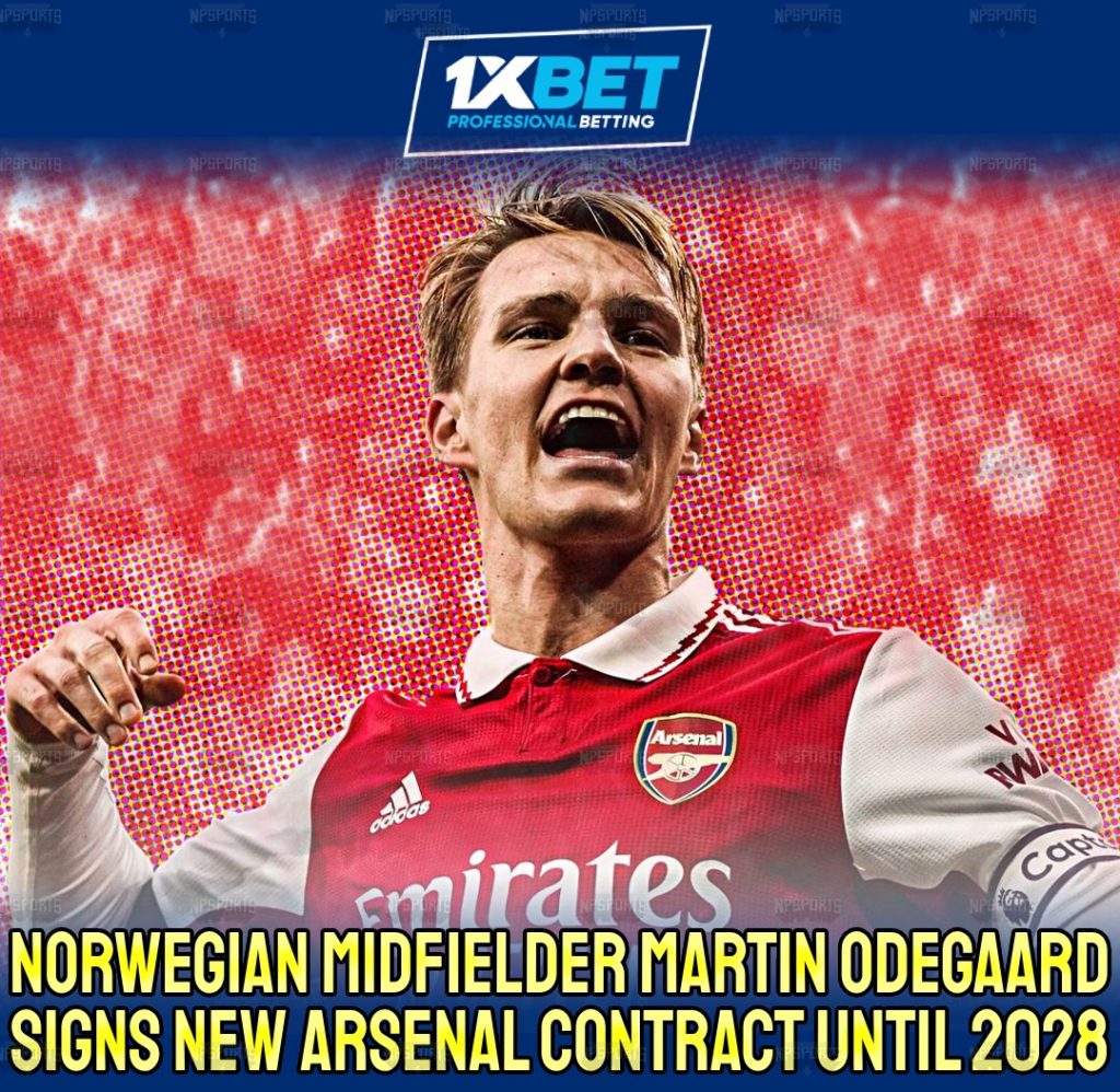 Martin Odegaard pens new Contract with the Gunners