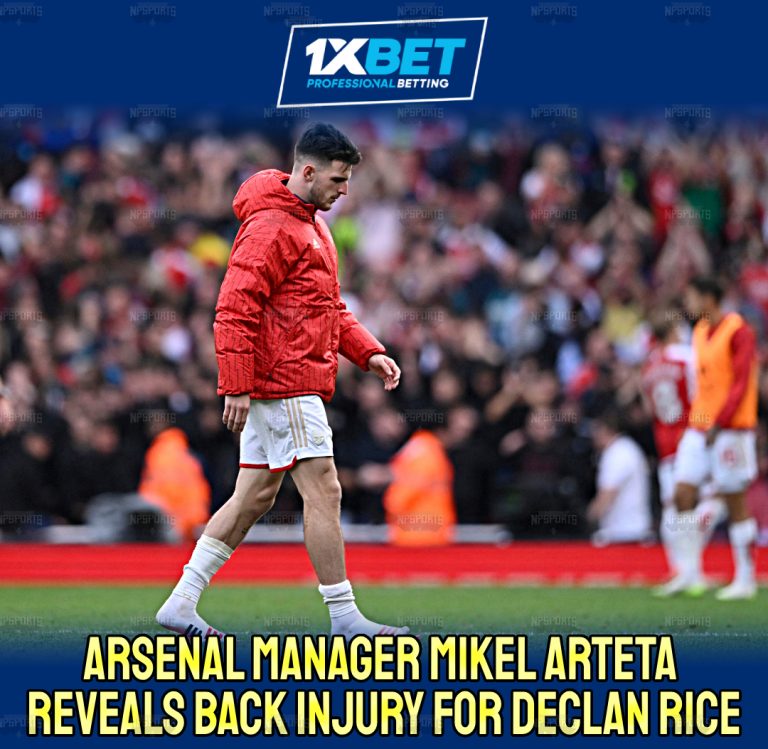 Declan Rice suffers back suffers back injury