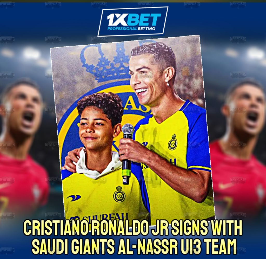 Cristiano Ronaldo Jr join Al-Nassr U-13 