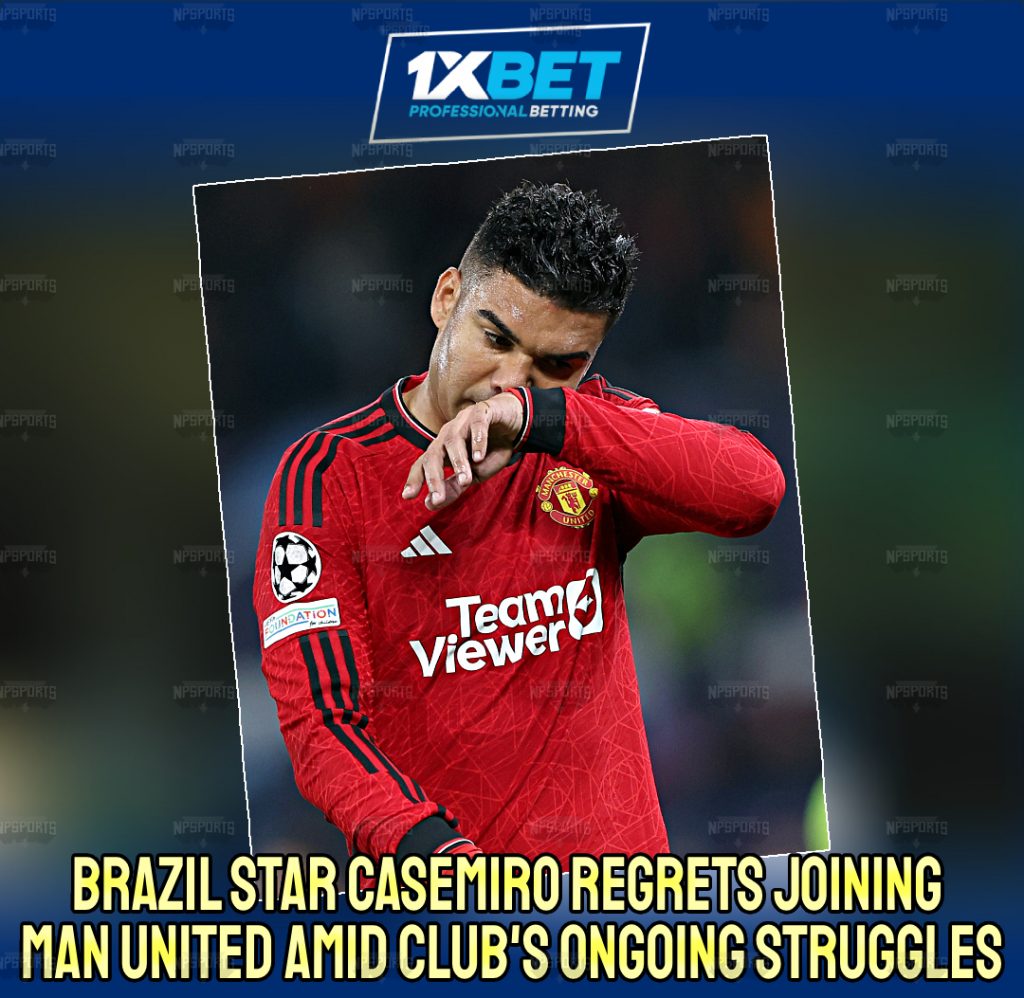 Casemiro regrets joining Manchester United