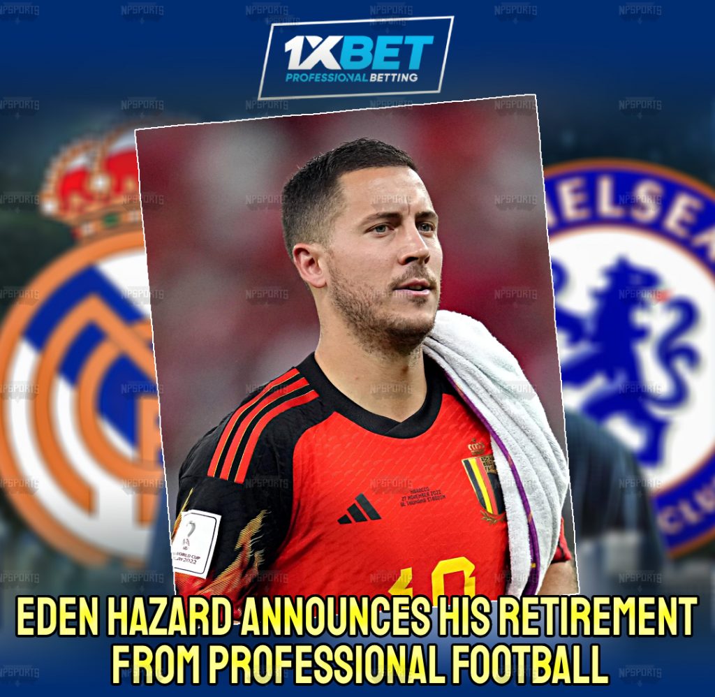 Hazard announces his retirement from International Football
