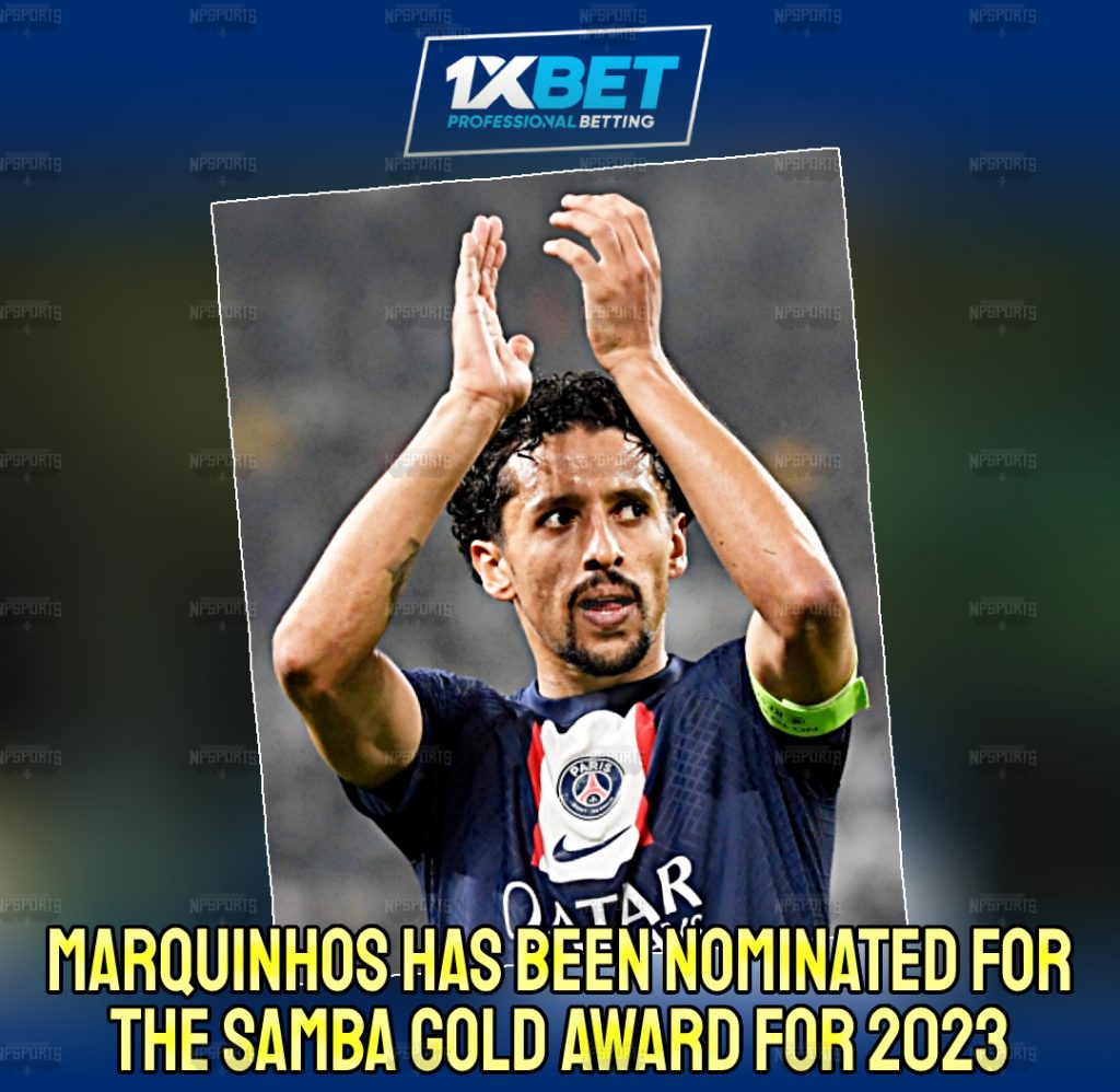 Marquinhos joins the 2023 Samba Gold award nominees