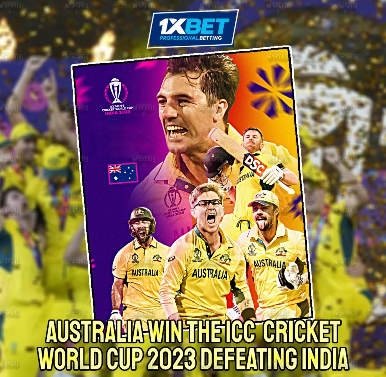 Australia won the ICC World Cup 2023 Trophy