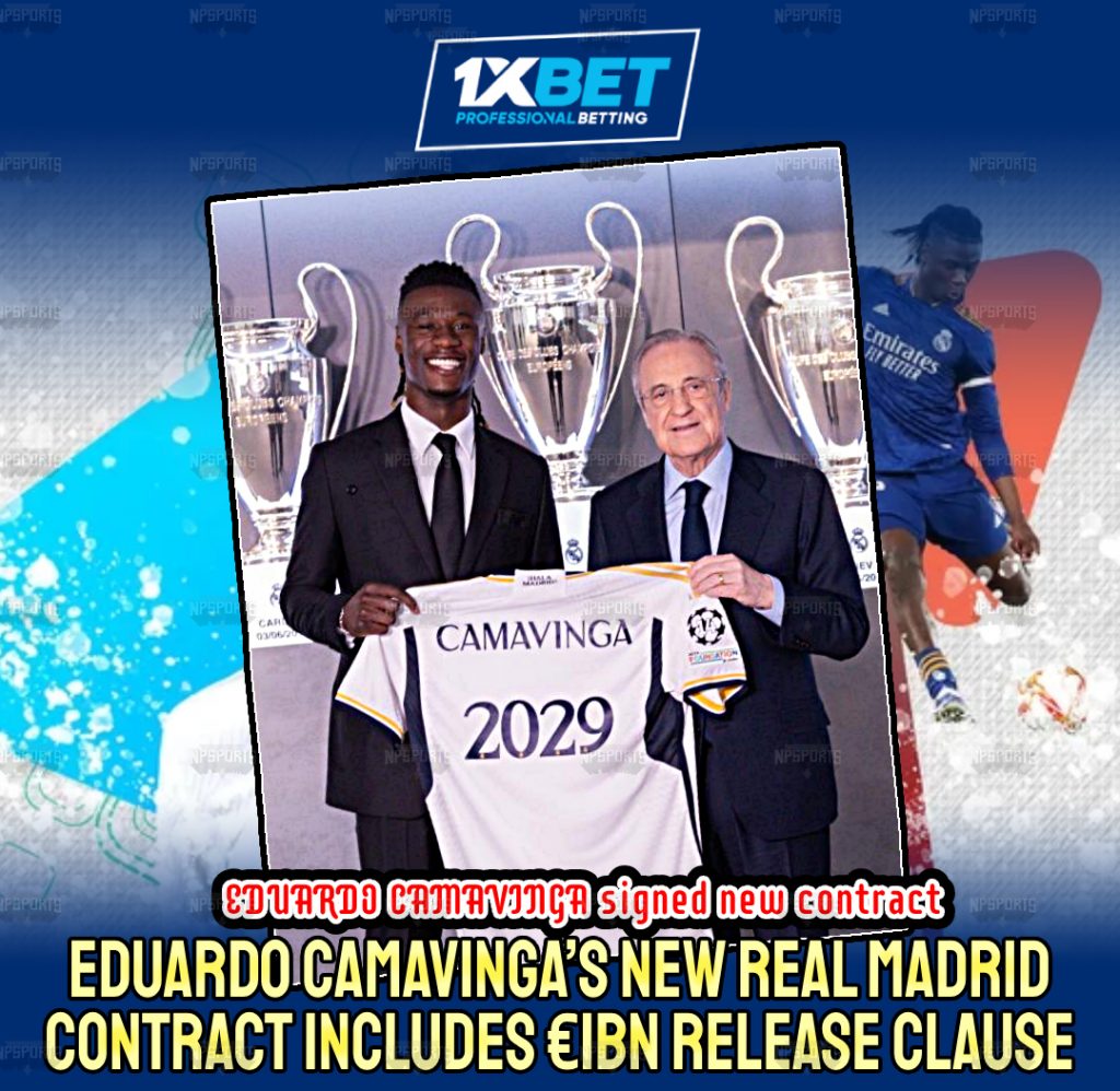 Camavinga signs contract extension with Real Madrid
