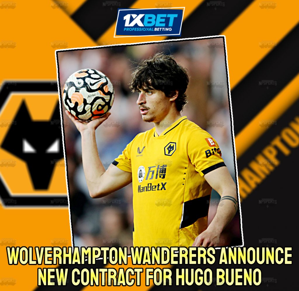 Hugo Bueno has signed a new contract with Wolves