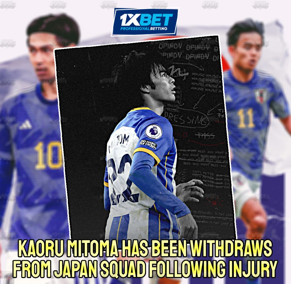 Kaoru Mitona withdrawn from Japan Squad